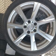 225/45R18　PCD=114.3　IN=53　アルミ4本セットの画像