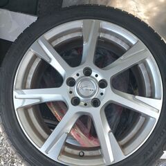 225/45R18　PCD=114.3　IN=53　アルミ4本セットの画像