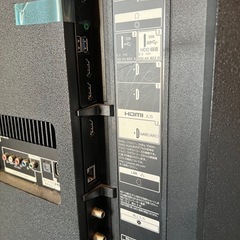 55型液晶割れテレビの画像