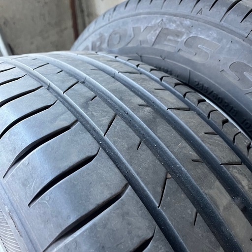 235/60R18 2020年製 夏タイヤ・ホイール付4本セット