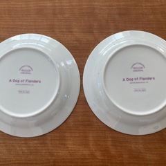 フランダースの犬　プレート二点の画像