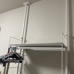 ニトリ 突っ張り壁面収納ワードローブNポルダ