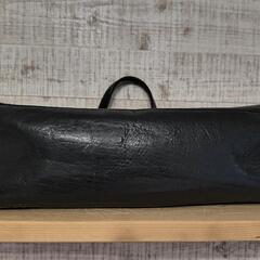 TIDEWAY　ミニボストン　ショルダー　2WAY　レザー　ブラックの画像