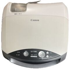 Canon キャノン パワープロジェクター LV-7380 1846時間 動作確認済の画像