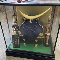 五月人形／御兜飾り／伊達政宗公／武慶作　子供の日の画像