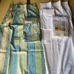 新品　遮光カーテン&レースのカーテンの画像