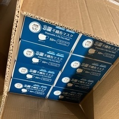 値下げ！ 3層不織布マスクの画像