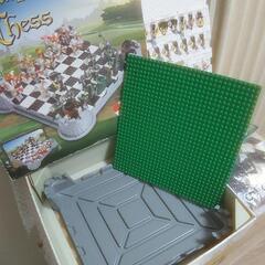 凸LEGO凸 【未使用】廃盤 レゴ328 キングダム キャッスル チェス盤 (駒無し) チェス基礎板の画像