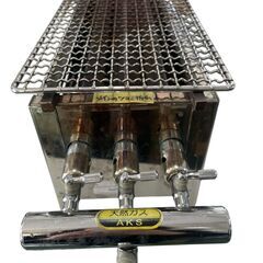 商談中☆都市ガス用 焼き鳥カンテキ（2尺） W605xD165xH180mm