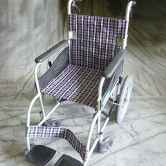 ほぼ未使用　日進医療器　車椅子　NEO-2　折りたたみ式　アルミ...