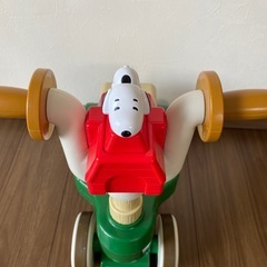 【美品】スヌーピー手押し車 乗用おもちゃ　　の画像