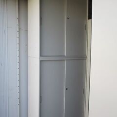スチール 書庫　引き違い　幅900 奥行450 高さ2250　オ...