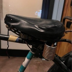 昭和レトロ自転車の画像