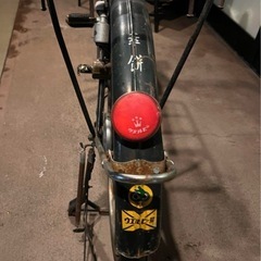 昭和レトロ自転車の画像