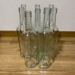 ワイン 空き瓶 8本 洗浄済み