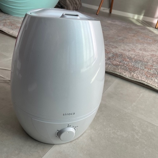 シロカ 加湿器 大容量 5L 超音波 SD-C113 ライトホワイト
