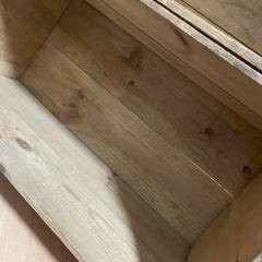 北欧 インテリア 棚 箱　ヴィンテージりんご箱2個セット　の画像