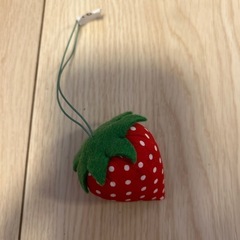 手作りいちご🍓ストラップ