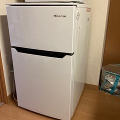 ハイセンス2ドア冷凍冷蔵庫