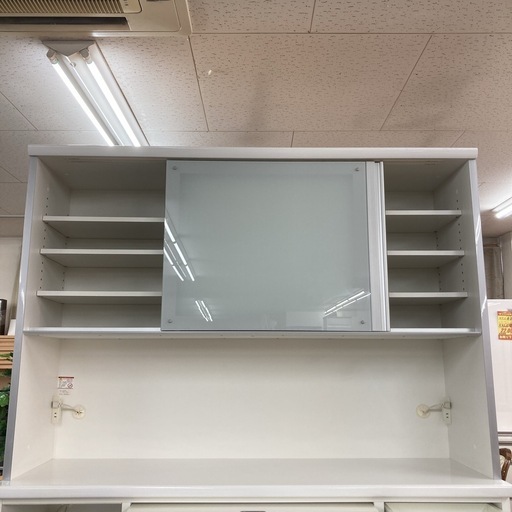 ジモティー限定価格！S189 ⭐ 最高級 松田家具 キッチンボード 食器棚 HETTICH ヘティヒレール 幅157cm USED 美