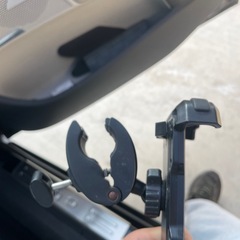 バイク　スマホホルダーの画像