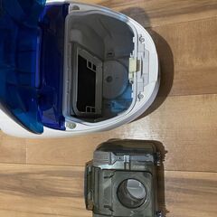 【掃除機】フィルター清掃式 Panasonicサイクロン掃除機 ホワイトブルーの画像