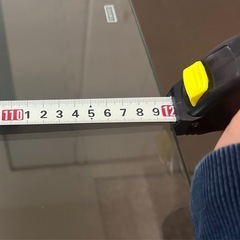 急募中！！オシャレガラス天板二段センターテーブル★収納有りの画像