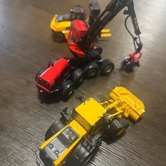 コマツ　株主優待限定ミニカー3台セットの画像