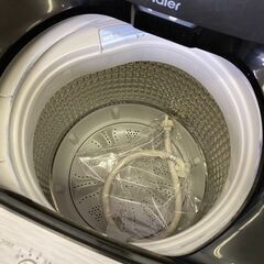 ★ジモティー割あり★ﾊｲｱ-ﾙ/冷蔵庫・洗濯機2点ｾｯﾄ/クリ-ニング済み/HG-5027の画像