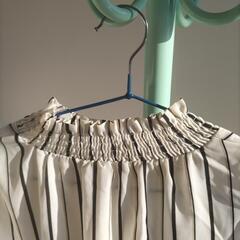 ストライプブラウス（新品）の画像