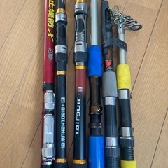 釣竿6本（１本より販売します）の画像