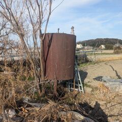 重油タンク高さ2m 50幅1。m 40