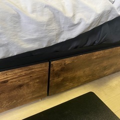 ニトリ　デイベッド引き出し付きの画像