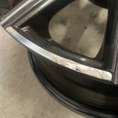 ブラポリ系 社外アルミホイール 16×6.5J 5H 114.3PCD+38 4本 アルヴェルエルグランドヤリスクロスなどにの画像