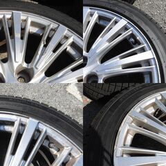 ☆レクサス・ＬＳ外し☆ダンロップ・ウィンターマックス03　245/45R19　スタッドレス＆ホイールＳＥＴの画像