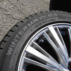 ☆レクサス・ＬＳ外し☆ダンロップ・ウィンターマックス03　245/45R19　スタッドレス＆ホイールＳＥＴの画像