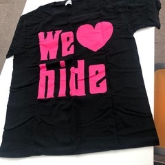 【美品】hide CD We Love hide オリジナルTシャツ付の画像