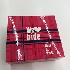 【美品】hide CD We Love hide オリジナルTシャツ付
