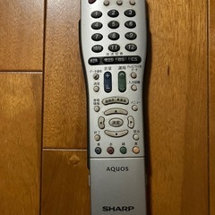 値下げ　シャープ　テレビ　リモコン