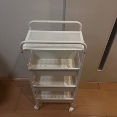 キッチンワゴン　キャスター付　