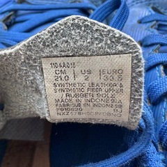 asics サッカー トレーニングシューズ 21cmの画像