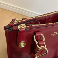 coach コーチ　ボルドーバッグ　ショルダーバッグの画像