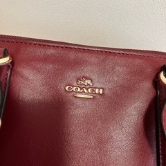 coach コーチ　ボルドーバッグ　ショルダーバッグの画像