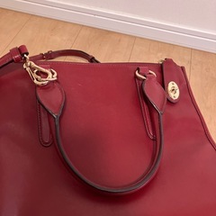 coach コーチ　ボルドーバッグ　ショルダーバッグの画像