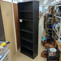 多目的本棚　大容量　 (6段/60cm幅)背面板浮きあり【こちらは店舗です。浜村鹿野温泉ICから3分 買取本舗 宮本リサイクル 営業時間9～19時 定休日水曜のみ←連絡できませんm(_ _)m】の画像
