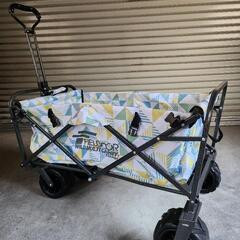 FIELDOOR  キャリーワゴン　4輪極太タイヤ　荷物運び　カ...