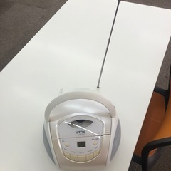 【美品】TDK ポータブルCDラジオの画像