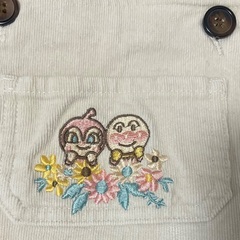 アンパンマン　オーバーオール　100サイズ　バンダイ　女の子の画像