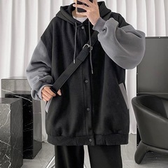 【未使用品】パーカー トレーナー フード付き おしゃれ カジュアル シンプル 裏起毛 Sの画像