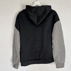 【未使用品】パーカー トレーナー フード付き おしゃれ カジュアル シンプル 裏起毛 Sの画像